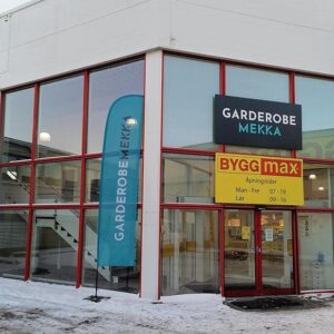 fasaden til Garderobemekka Trondheim