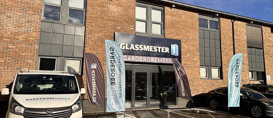 Garderobemekka Drammen showroom