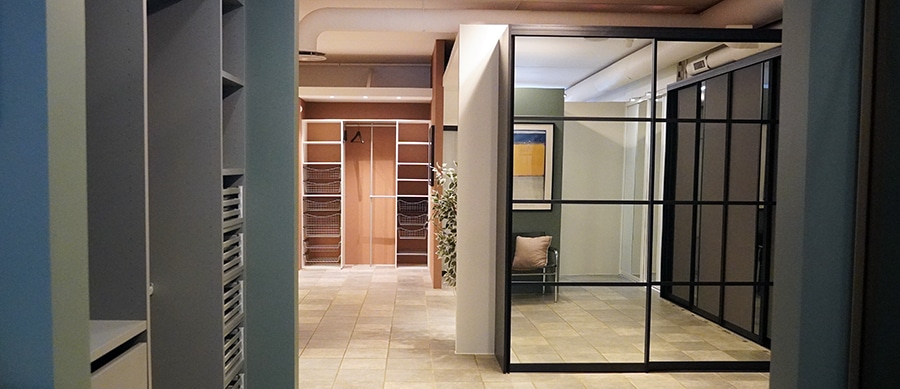 Garderobemekka showroom