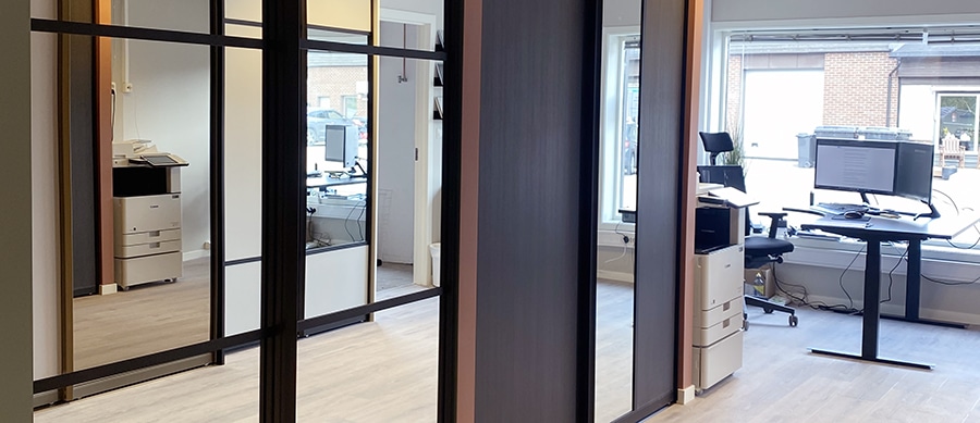 Garderobemekka Holmestrand showroom