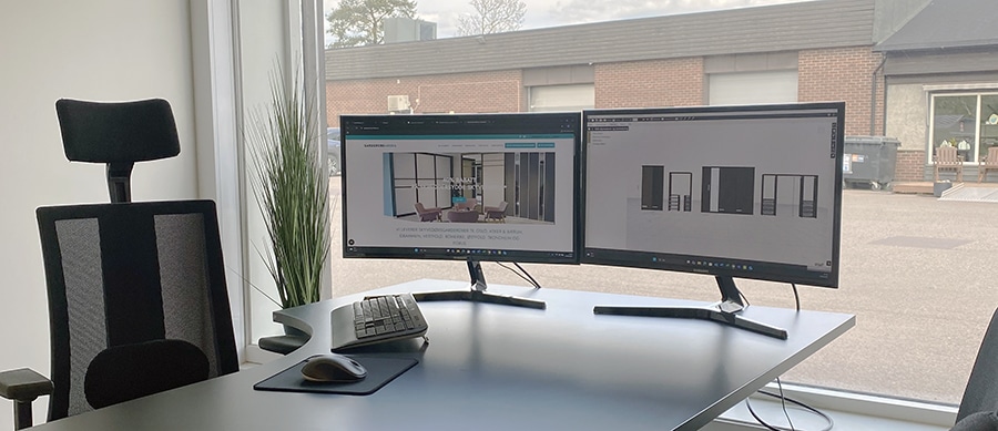 Garderobemekka Holmestrand showroom