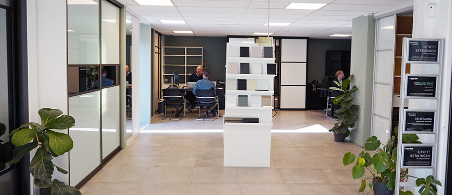 Garderobemekka showroom