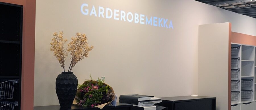 Garderobemekka Trondheim showroom